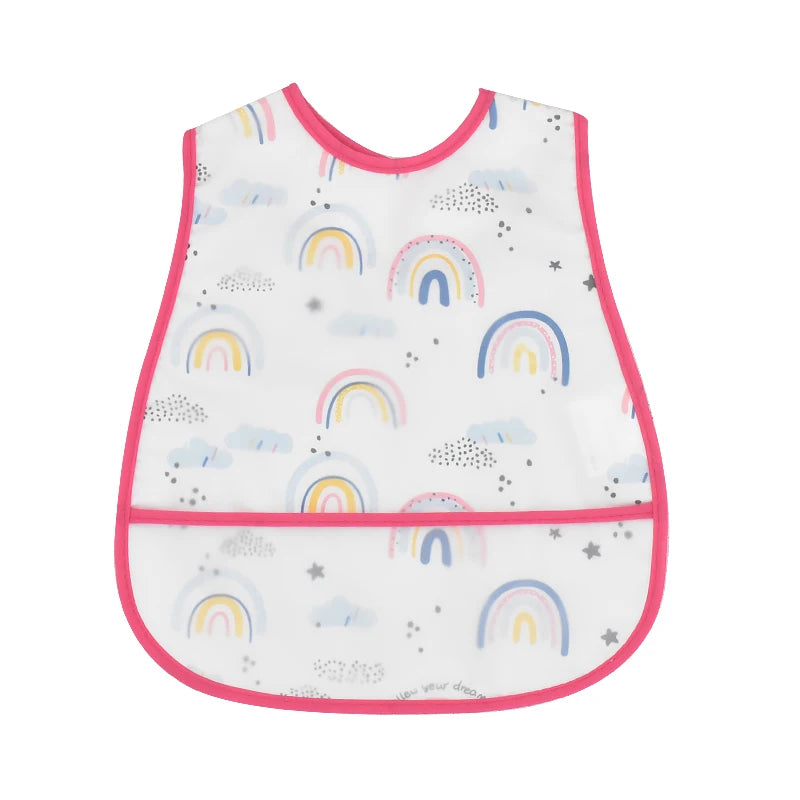 Eco Cartoon Baby Feeding Bib