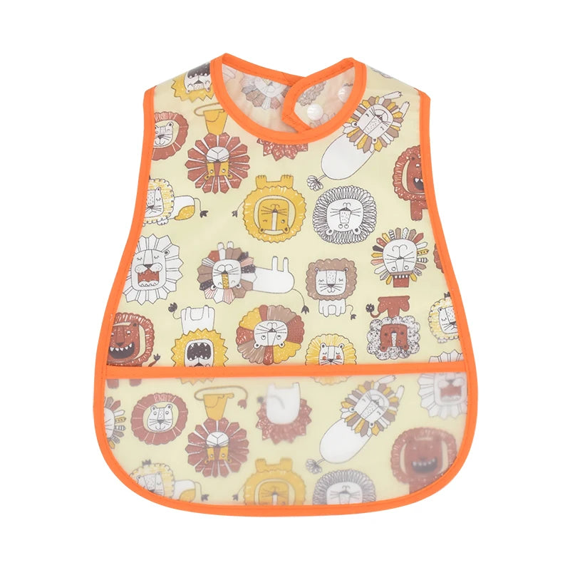 Eco Cartoon Baby Feeding Bib