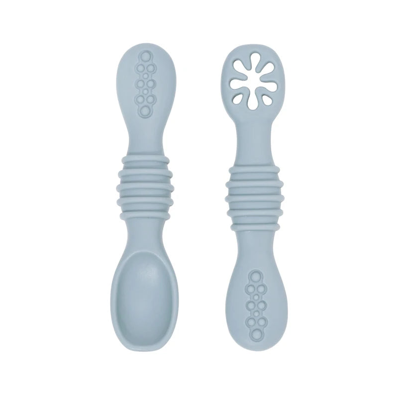 Eco Silicone Baby Spoon Set