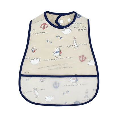 Eco Cartoon Baby Feeding Bib