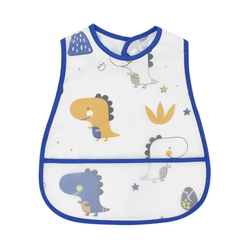 Eco Cartoon Baby Feeding Bib