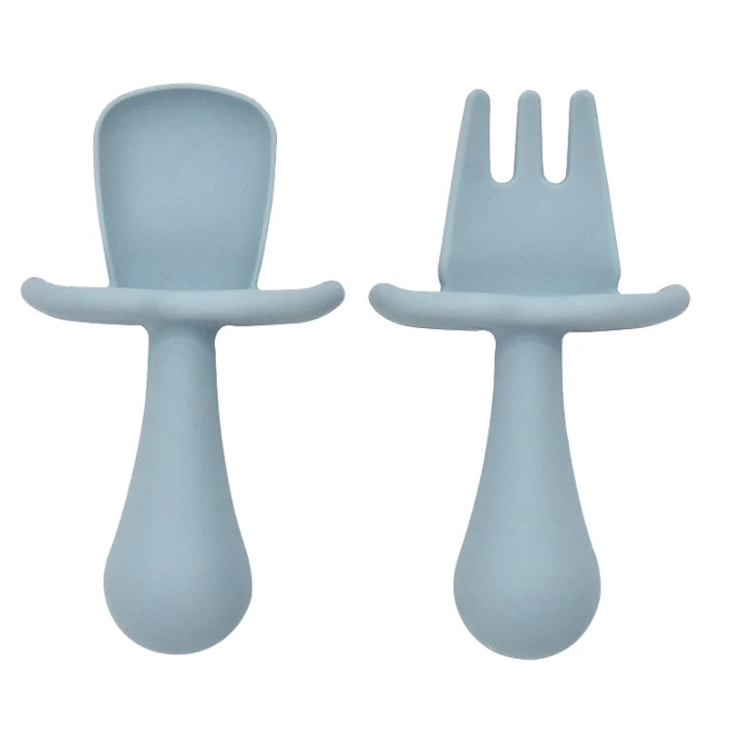 Eco Silicone Baby Spoon Set