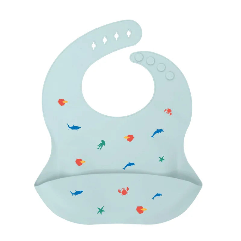 Eco-Friendly Baby Silicone Bib