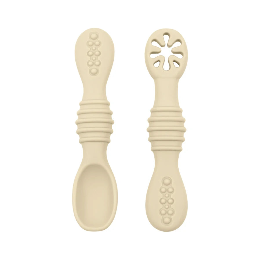 Eco Silicone Baby Spoon Set