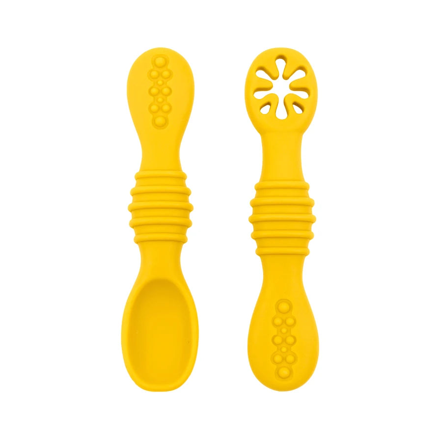 Eco Silicone Baby Spoon Set