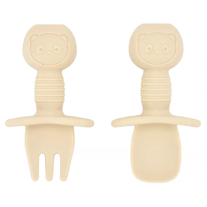 Eco Silicone Baby Spoon Set