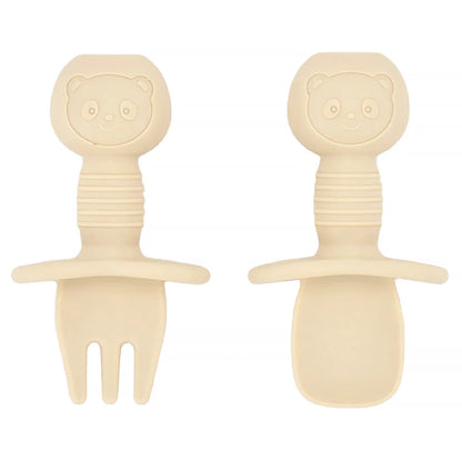 Eco Silicone Baby Spoon Set