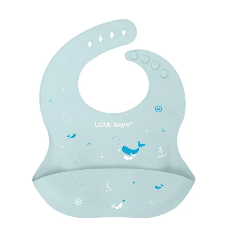 Eco-Friendly Baby Silicone Bib