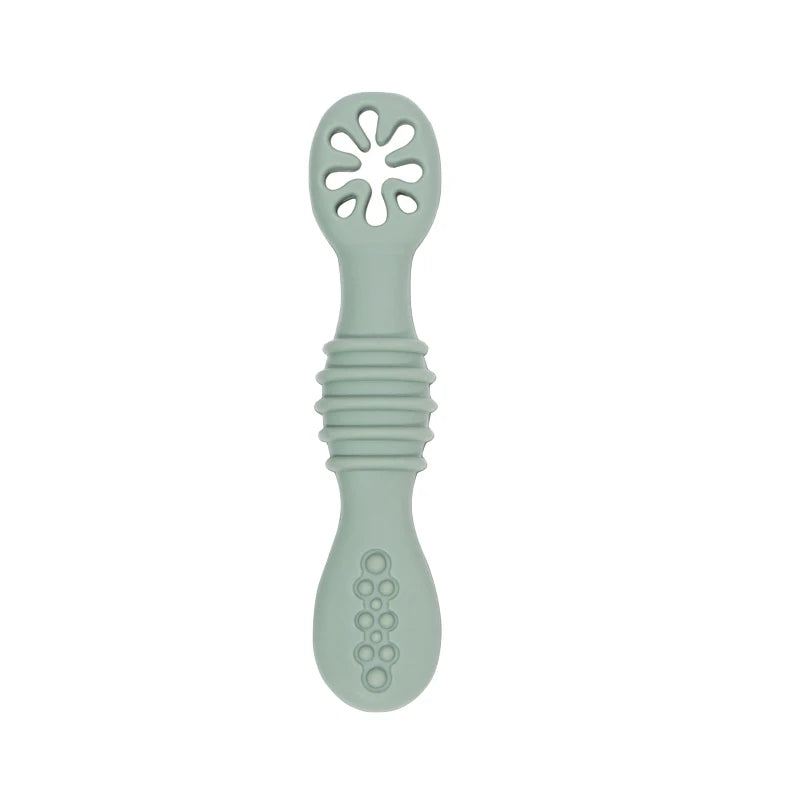 Eco Silicone Baby Spoon Set