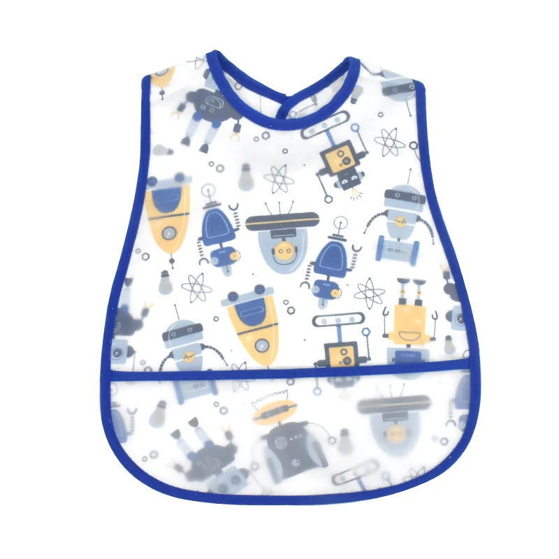 Eco Cartoon Baby Feeding Bib