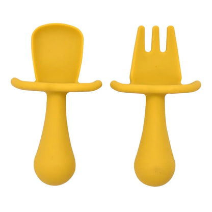 Eco Silicone Baby Spoon Set