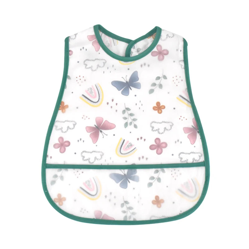 Eco Cartoon Baby Feeding Bib