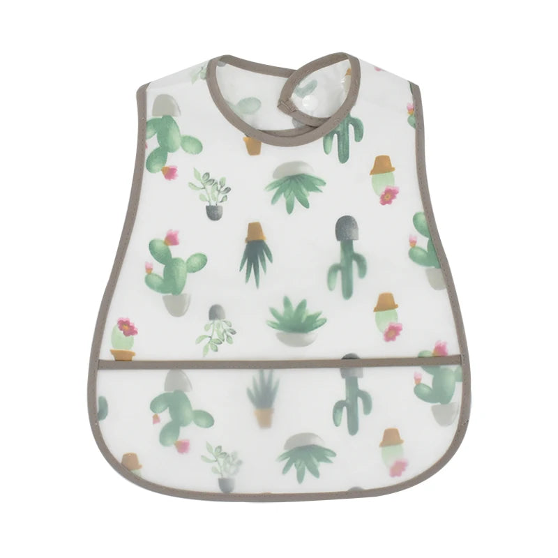 Eco Cartoon Baby Feeding Bib