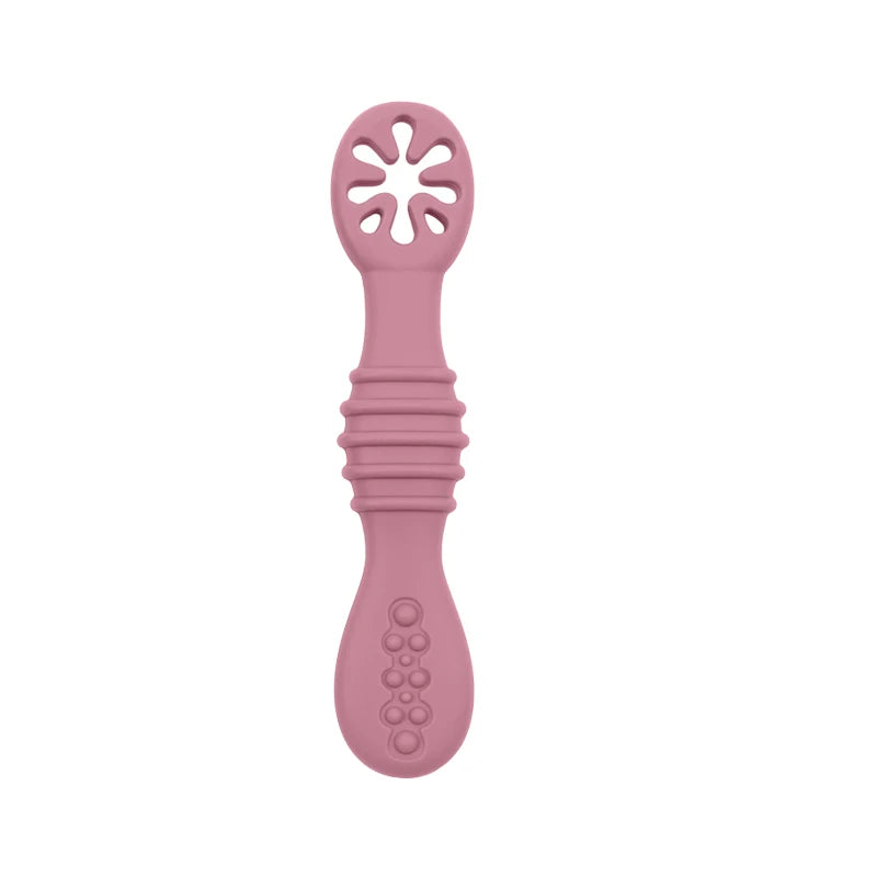 Eco Silicone Baby Spoon Set