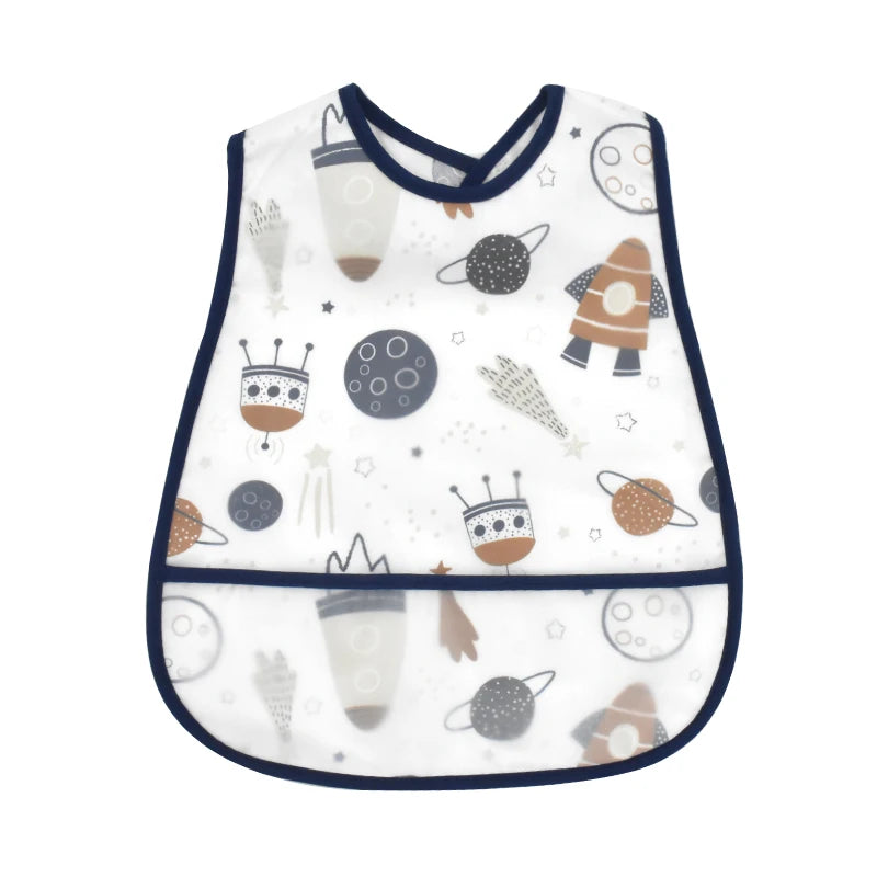 Eco Cartoon Baby Feeding Bib