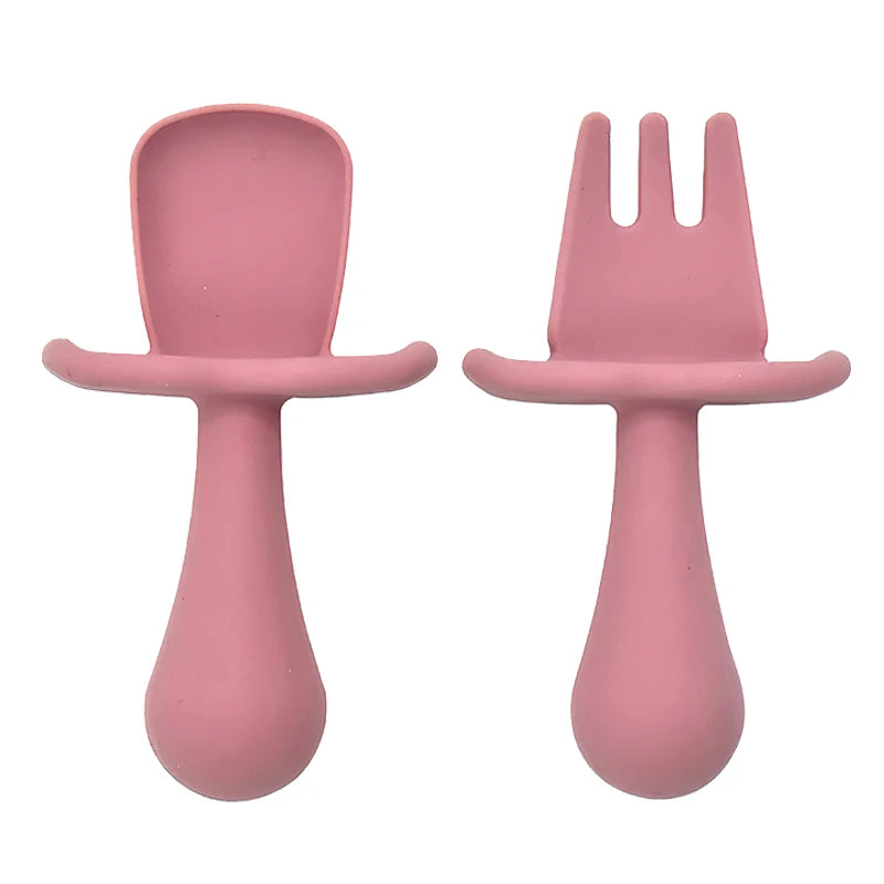 Eco Silicone Baby Spoon Set