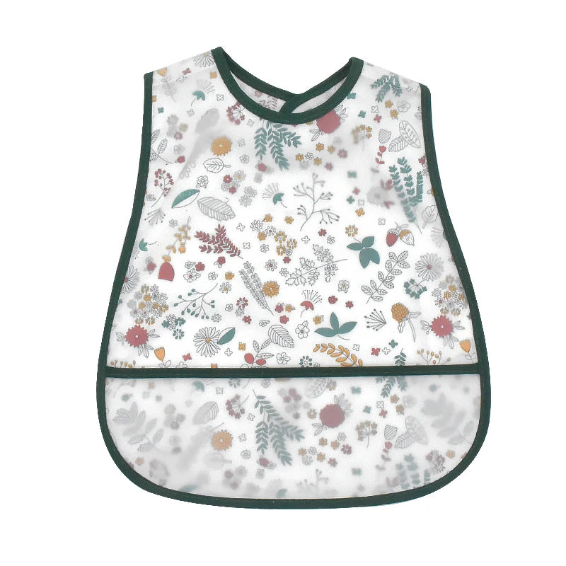 Eco Cartoon Baby Feeding Bib