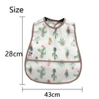 Eco Cartoon Baby Feeding Bib
