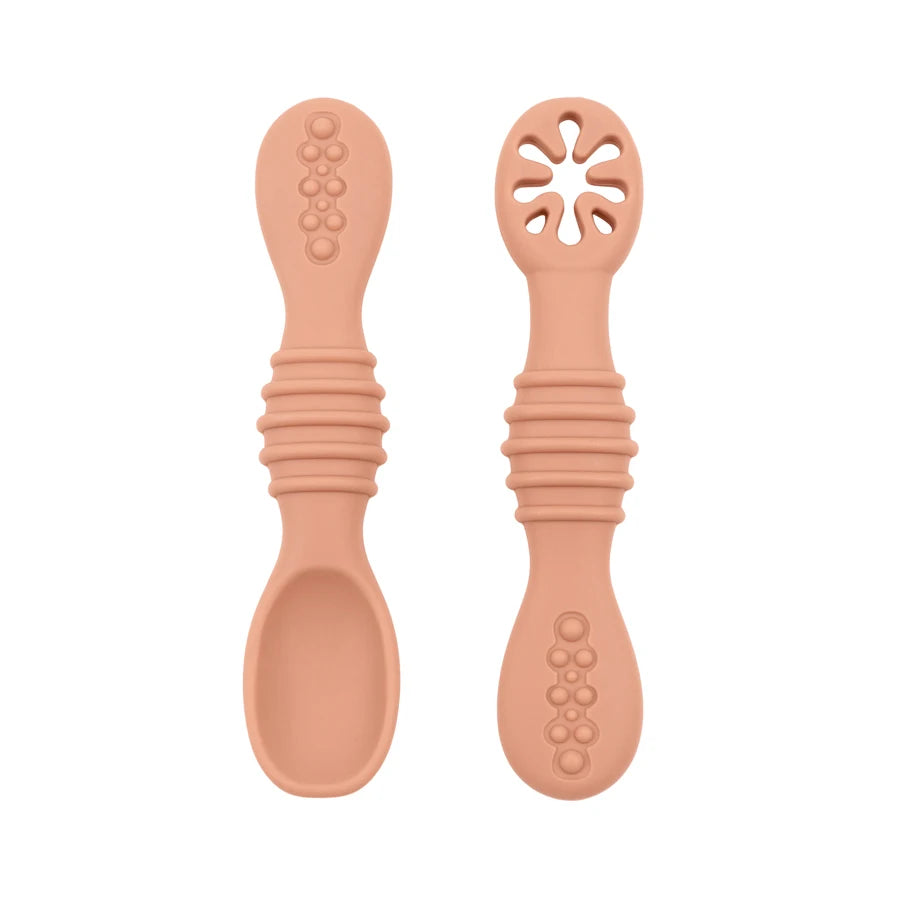 Eco Silicone Baby Spoon Set