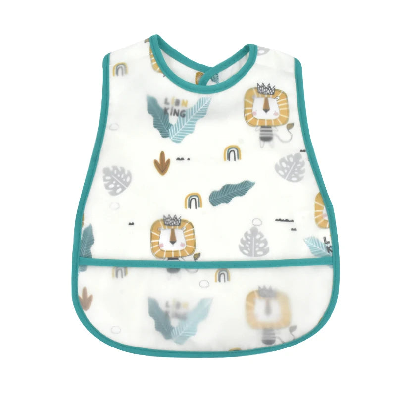 Eco Cartoon Baby Feeding Bib