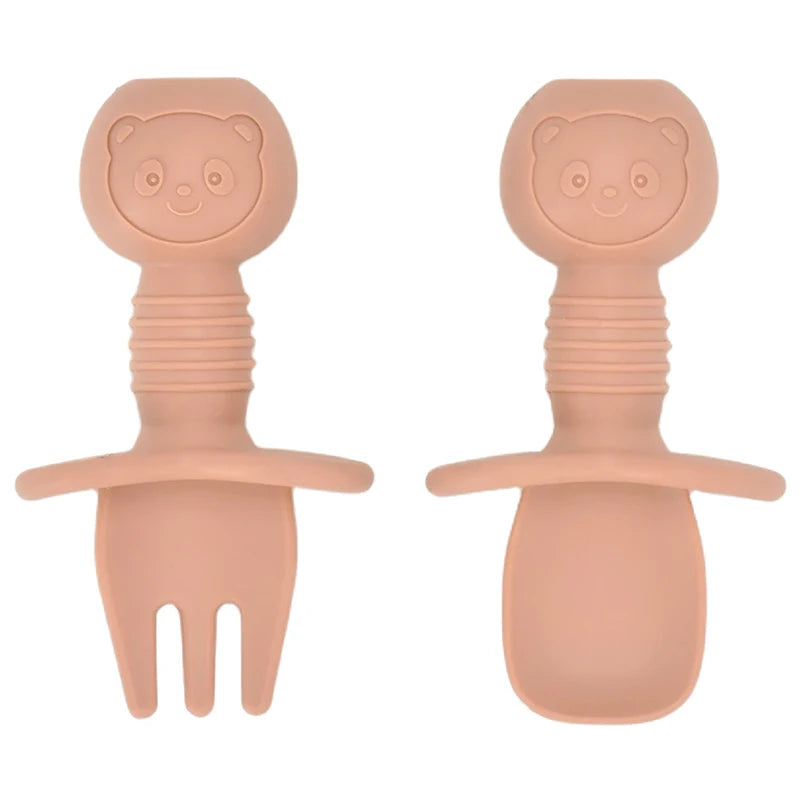 Eco Silicone Baby Spoon Set