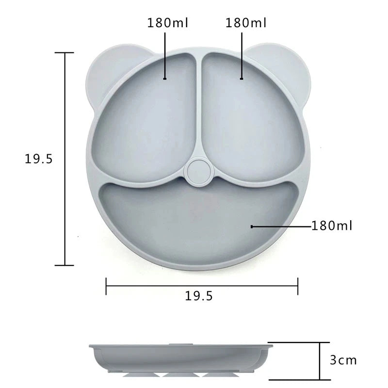 Eco Silicone Baby Suction Plate