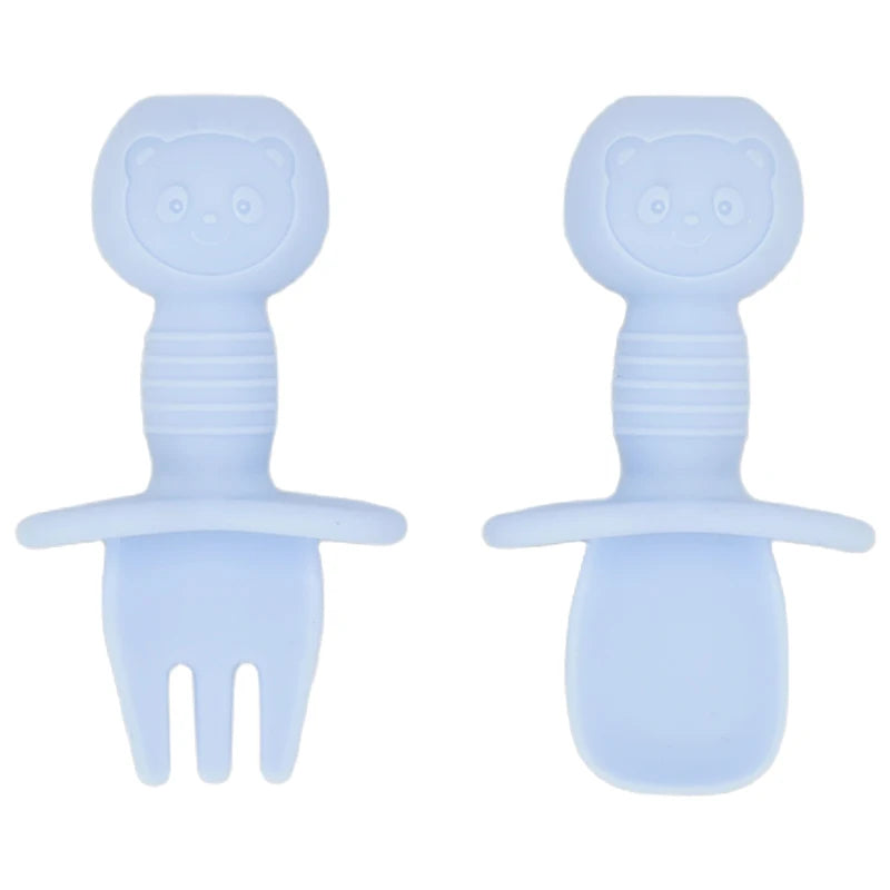 Eco Silicone Baby Spoon Set