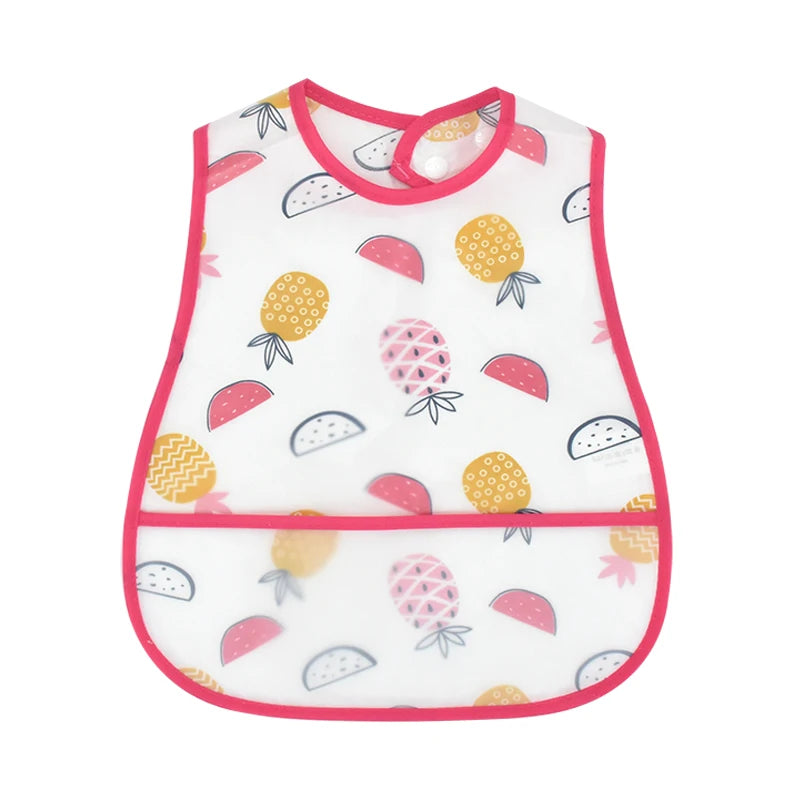 Eco Cartoon Baby Feeding Bib