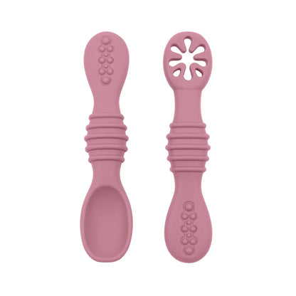Eco Silicone Baby Spoon Set