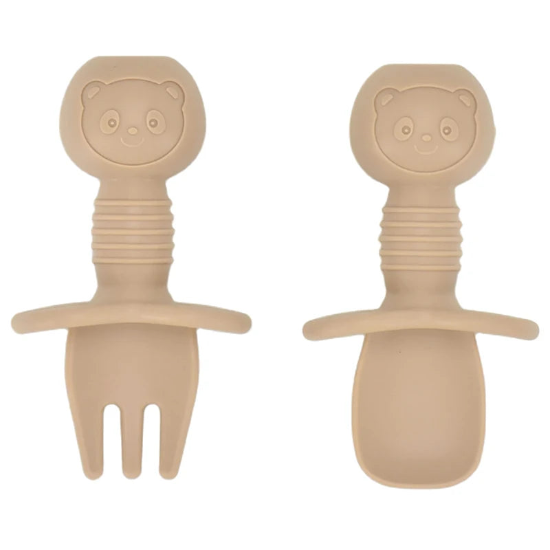 Eco Silicone Baby Spoon Set