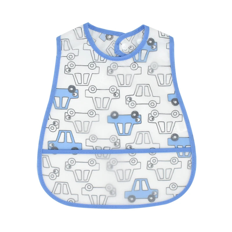 Eco Cartoon Baby Feeding Bib