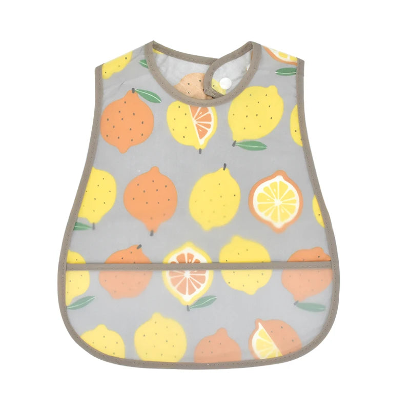 Eco Cartoon Baby Feeding Bib