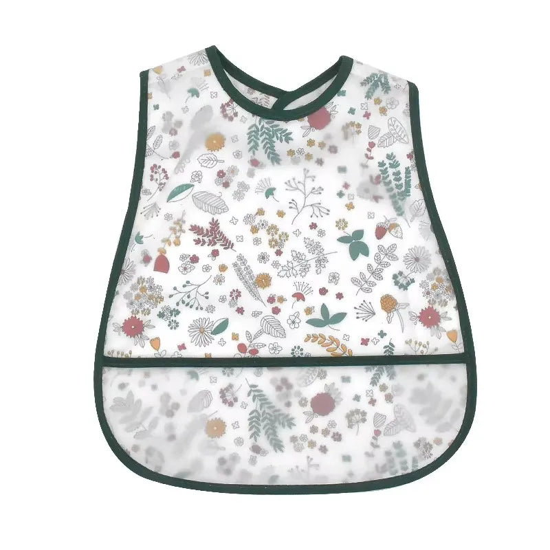 Eco Cartoon Baby Feeding Bib