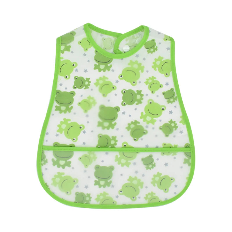 Eco Cartoon Baby Feeding Bib